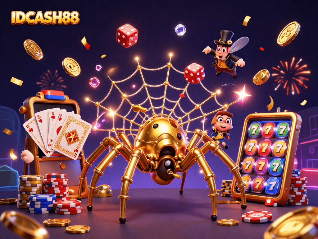 Build your fortune with IDCASH88 as you spin the reels and win big!