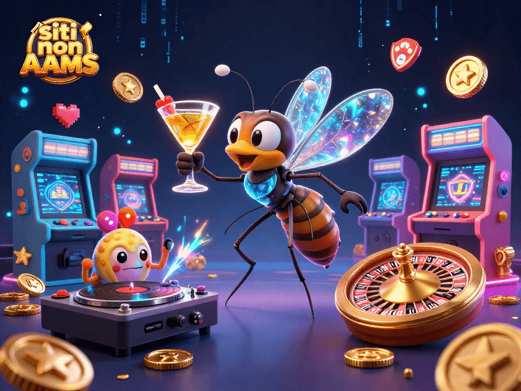 I siti non AAMS offrono una nuova esperienza di gioco nel mondo dei casinò online, tra divertenti personaggi e macchine arcade.