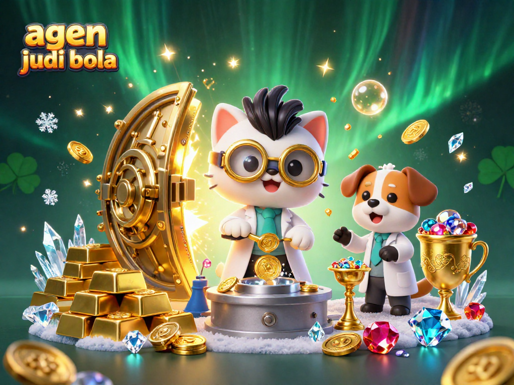 Engage in thrilling gameplay with agen judi bola, showcasing dynamic sports betting actions