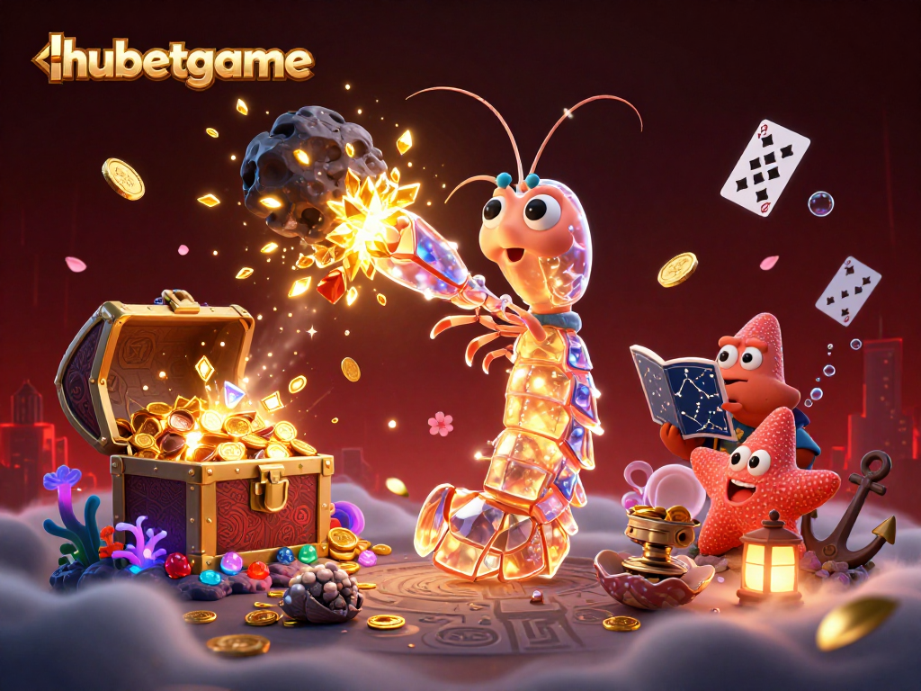 Engage with hubetgame’s immersive casino experience featuring vibrant characters and dynamic game elements.