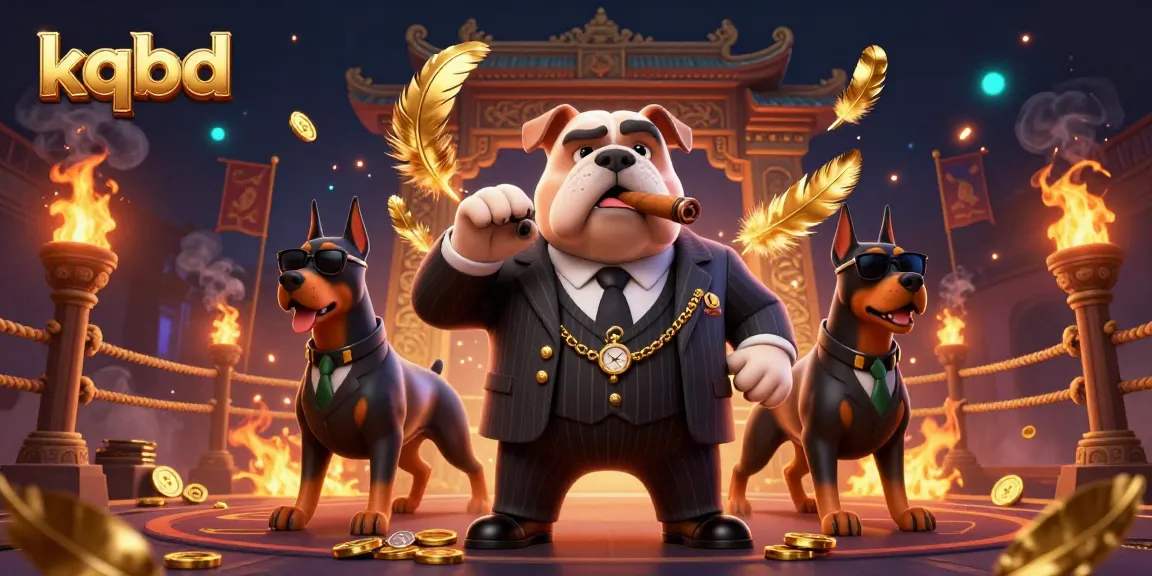 Watch the kqbd mafia boss and his bodyguard Dobermans dominate a vibrant casino arena.