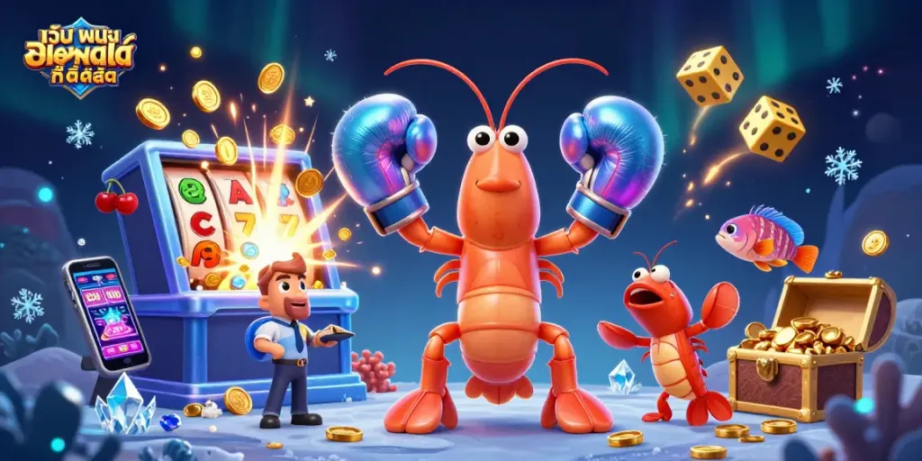 เข้าเล่นเว็บ พนัน ออนไลน์ ที่ ดี ที่สุด โดยมีม้าน้ำ 3D กับกุ้งปืนพร้อมกิจกรรมคาสิโนที่น่าตื่นเต้น