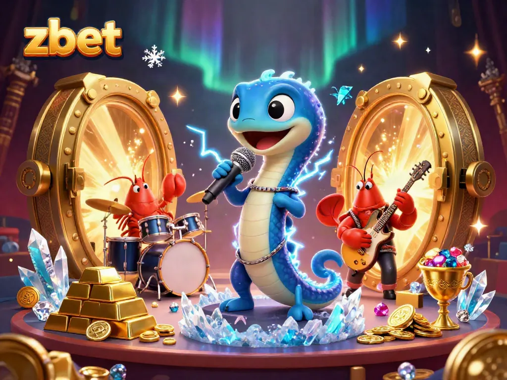 Experience zbet's lively underwater casino with a DJ eel, lobster drummer, and seahorse guitarist attracting players.