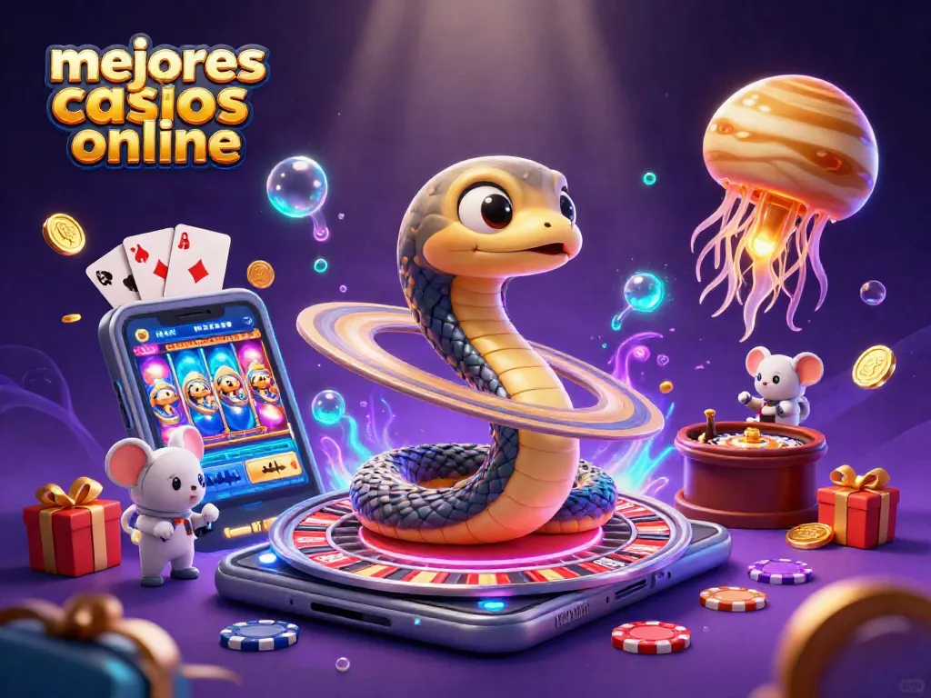 Juega en los mejores casinos online mientras observas un emocionante diseño 3D lleno de acción.