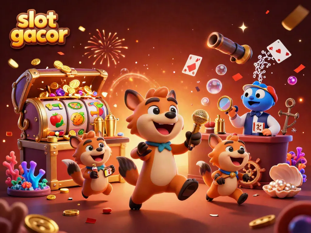 Experience the excitement of slot gacor with hyenas running a vibrant casino club, blending fun and gameplay.