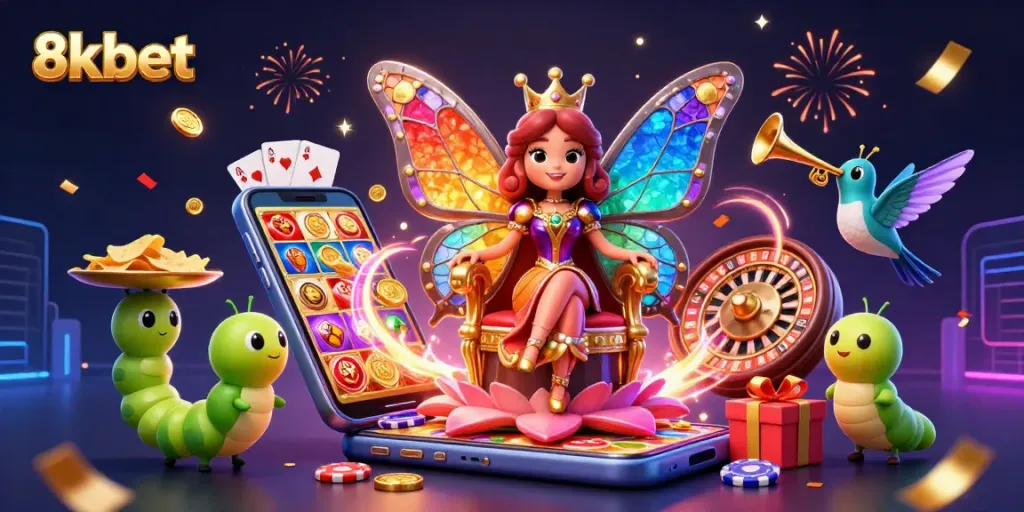 Win big at 8xbet with vibrant slots and engaging games in this dynamic casino scene.