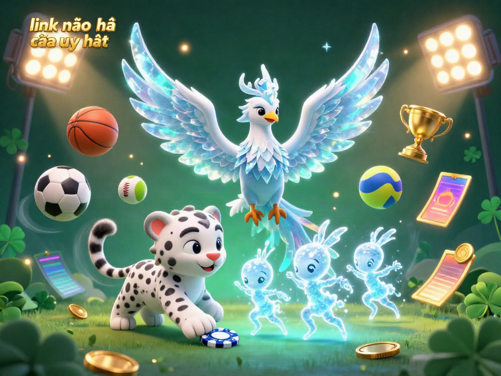 Power up winnings at link vào nhà cái uy tín with a dazzling 3D ice phoenix and gaming elements.