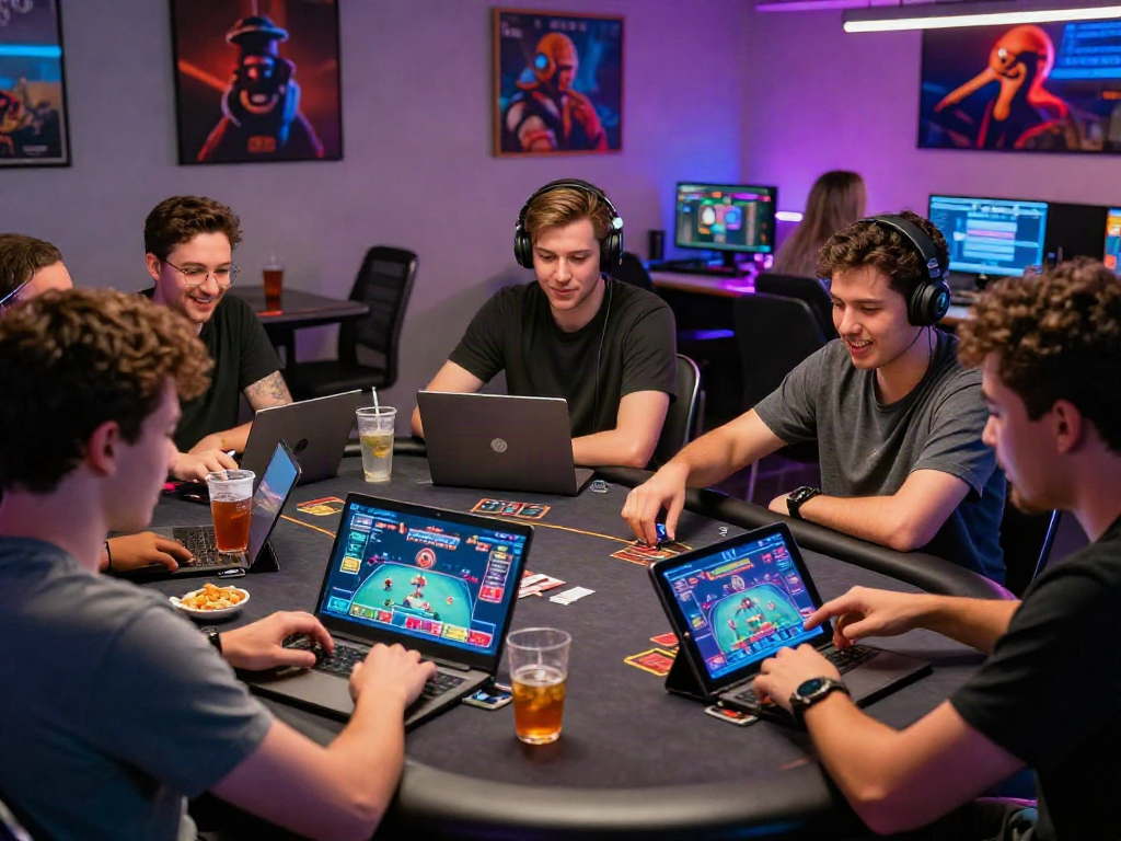 Online gaming session at digital casino featuring red88’s interactive poker table.
