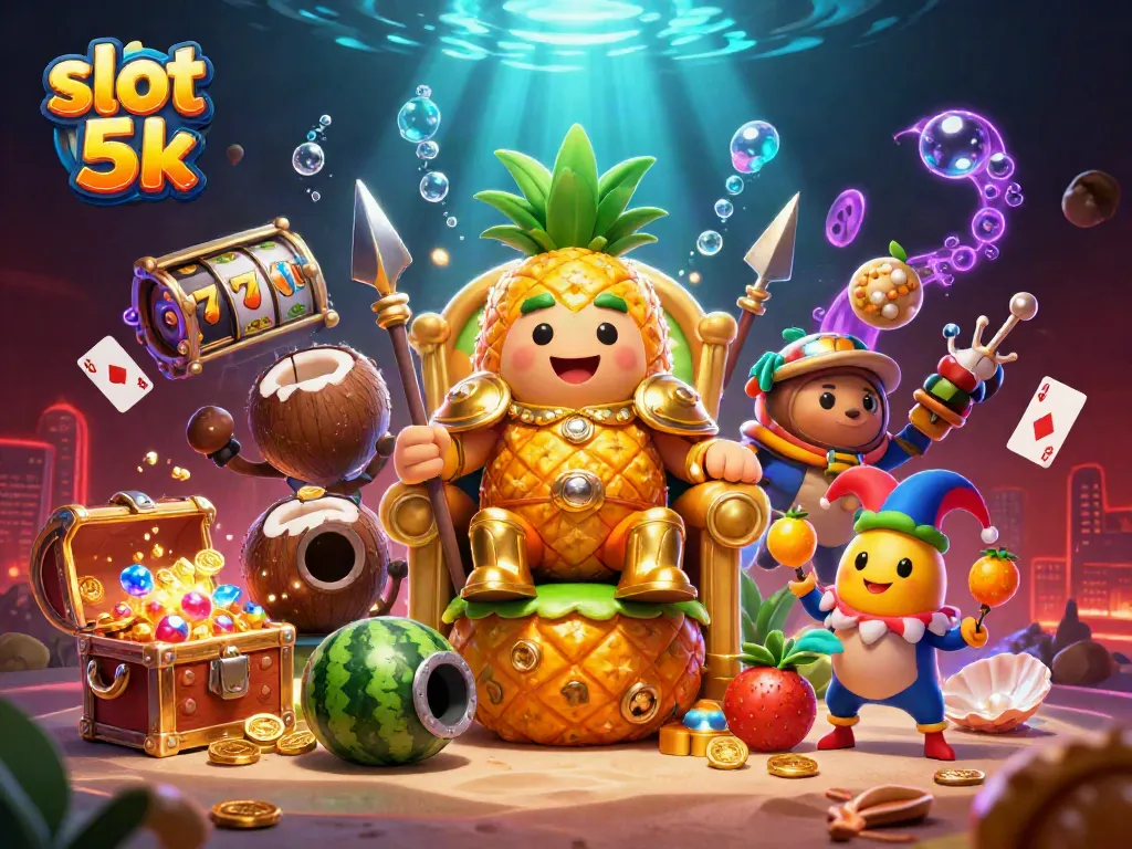 Experience vibrant gameplay with slot 5k featuring golden characters and vibrant casino elements.