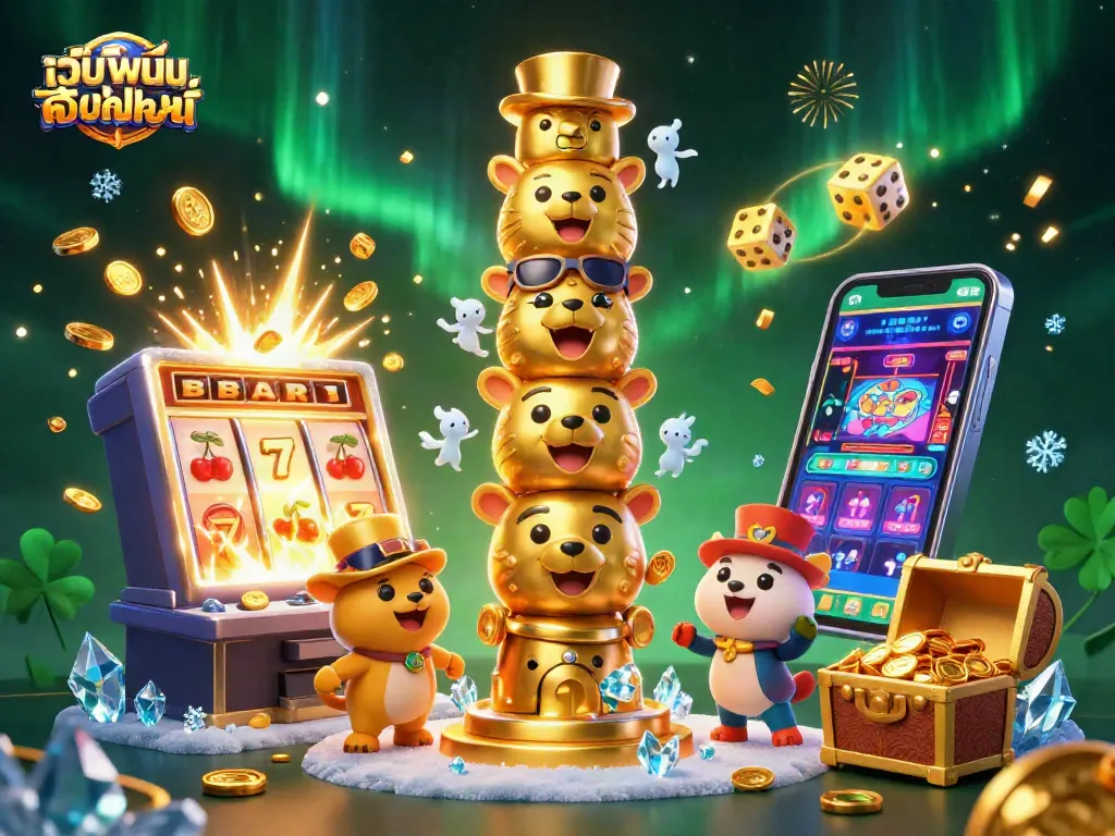 การเล่นพนันออนไลน์ที่ลุ้นสะใจ พร้อมเกมสล็อตและโบนัสมากมาย