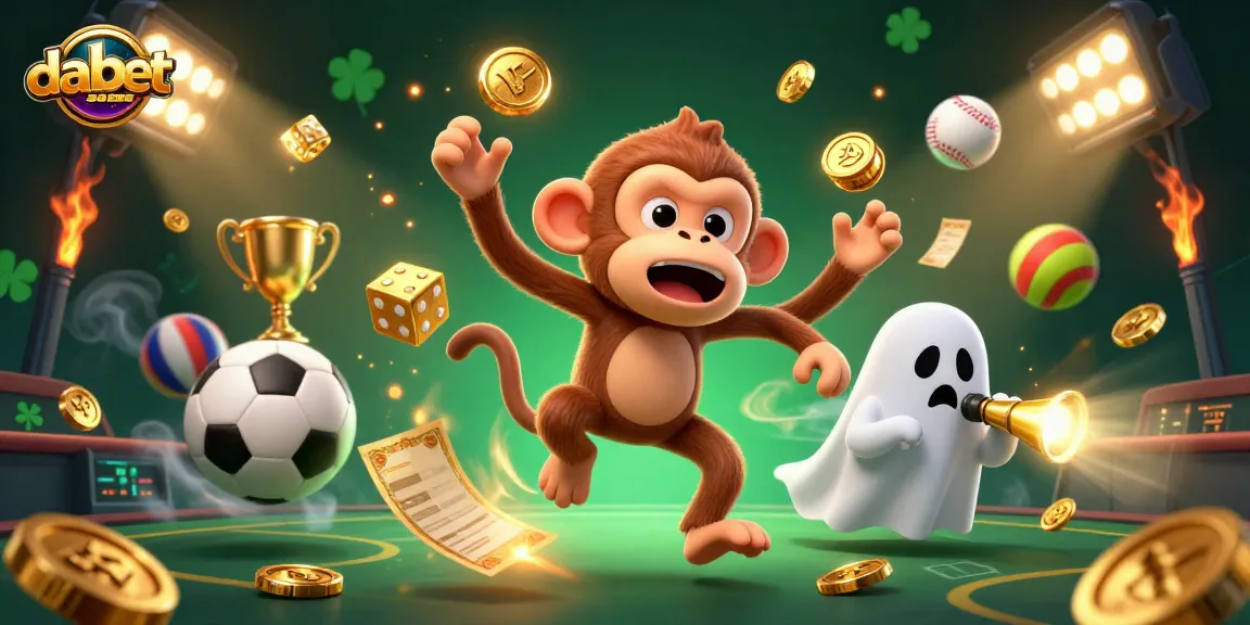 Experience the excitement of dabet2026 with a lively ghost-casino scene full of energy.