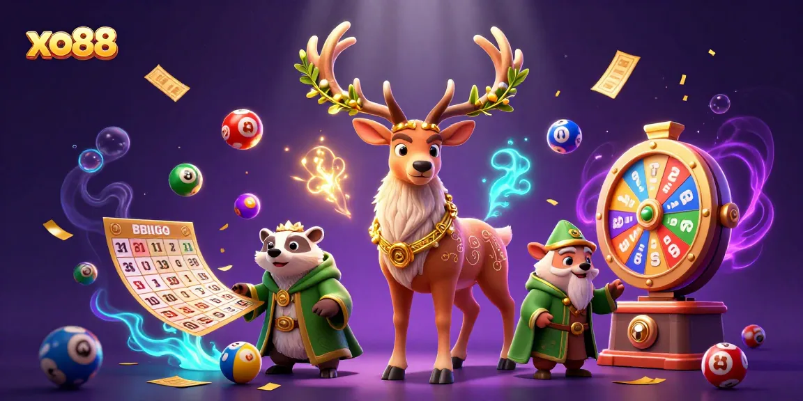 Experience excitement at xo88 with vivid casino elements, from lottery games to spinning prize wheels.