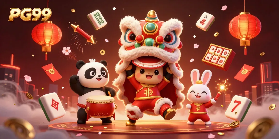 Experience the excitement of PG99 with vibrant characters and dynamic casino elements.