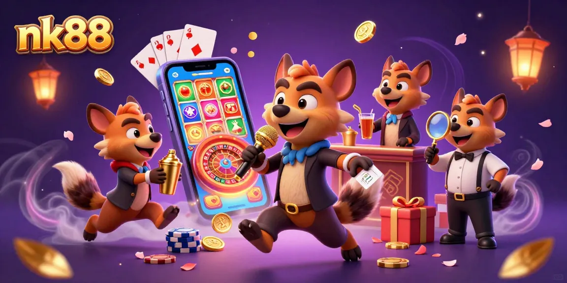 Engage with the thrill of nk88 as hyenas bring comedy and excitement to the casino experience.