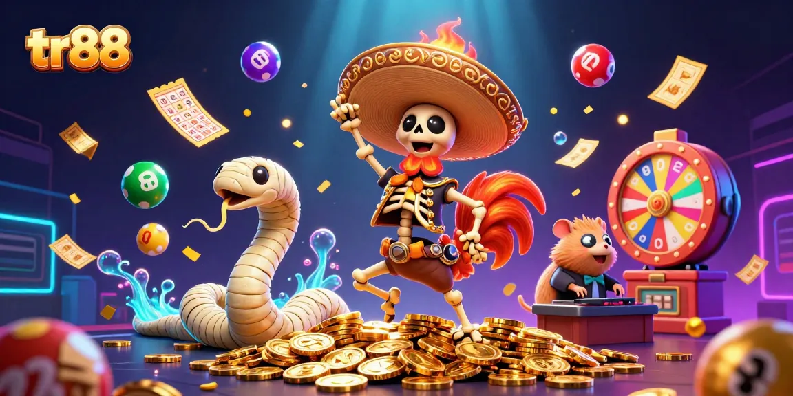 Join the thrilling world of tr88 with vibrant casino characters and exciting games