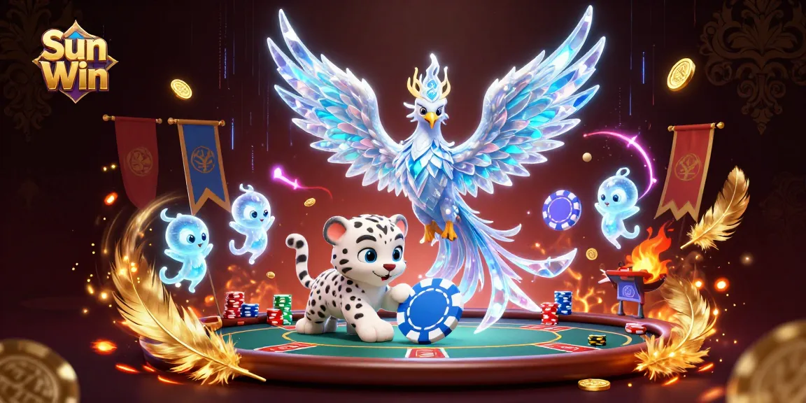 Play and win big at Sun Win with vibrant casino characters in action.