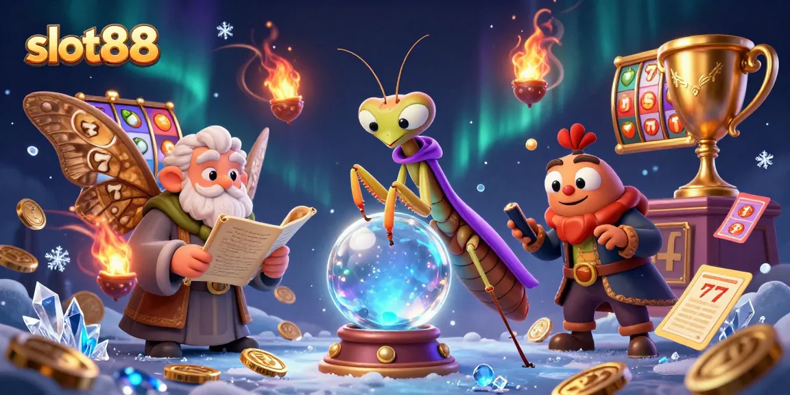 Experience thrilling gameplay at slot88 with engaging characters and casino elements in a dynamic scene.