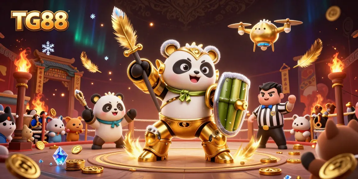 Spin the wheels of fortune at TG88 with dynamic casino action in a thrilling 3D illustration.