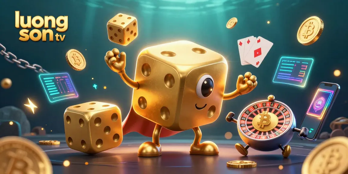 Experience the thrilling action of luong son tv with a vibrant depiction of gambling elements and engaging 3D characters.