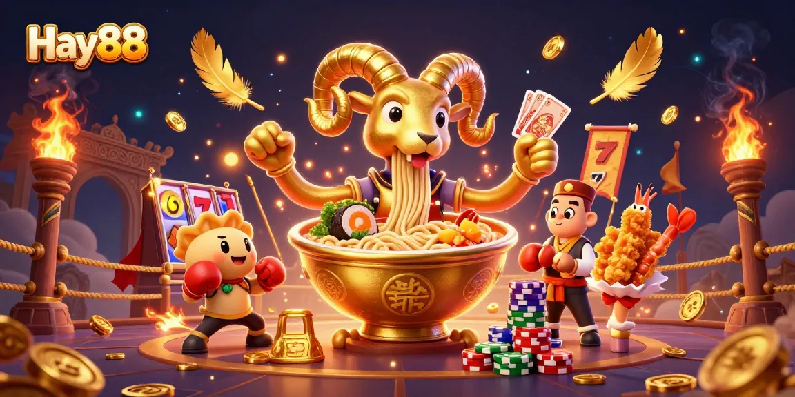 Experience the thrilling world of Hay88 with engaging games and bonuses, featuring vibrant casino elements.