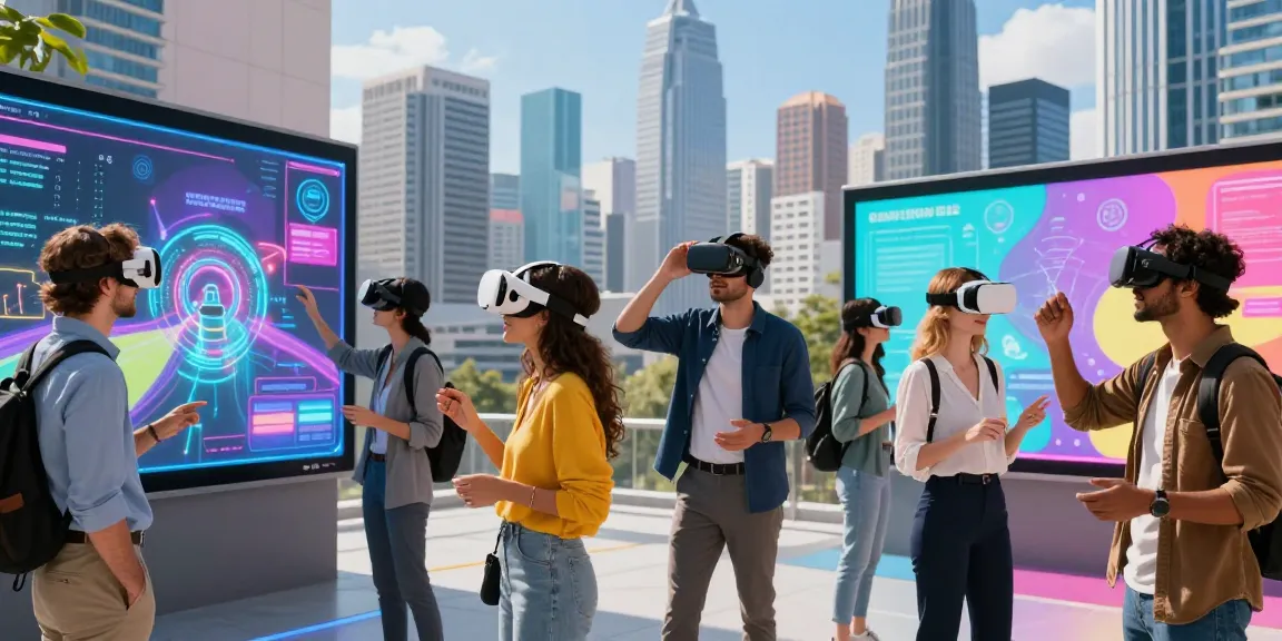 Investors exploring rokok88 slot in a vibrant metaverse showcasing virtual properties and investment opportunities.