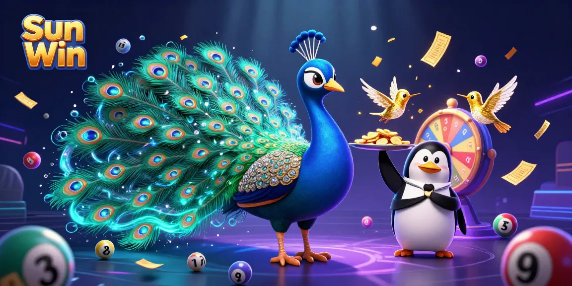 Engage with thrilling Sun Win lottery action featuring vibrant elements and dynamic characters.